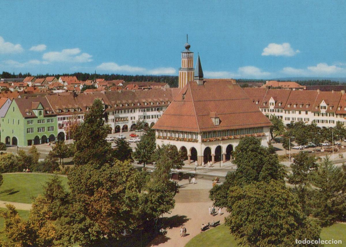 Cartes Postales: Germany Freudenstadt Marketplace With Town Hall Unposted *YAY121