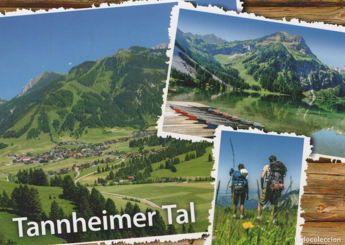 Cartoline: Austria Tannheim Tannheimer Tal Valley Mountain Landscape Lake Hiking *YAY290