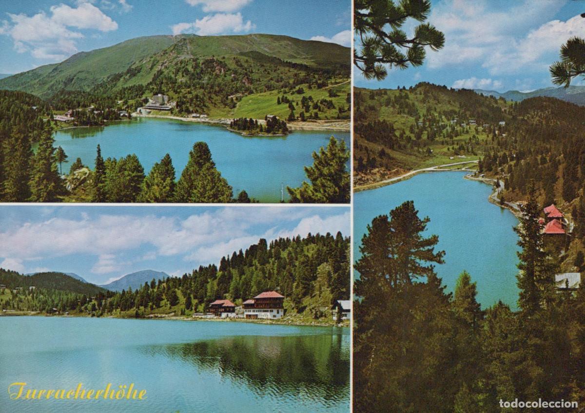 Cartoline: Austria Turracherh&ouml;he Mountain Lake Landscape 1736m *YAY297