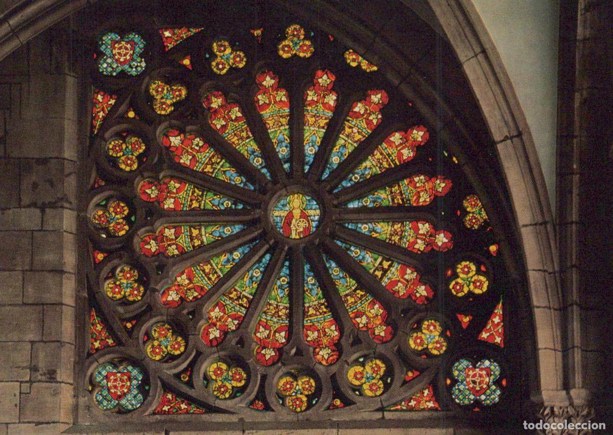 Cartoline: Germany Freiburg IM Breisgau M&uuml;nster U L Frau Stained Glass Unposted *YAY126