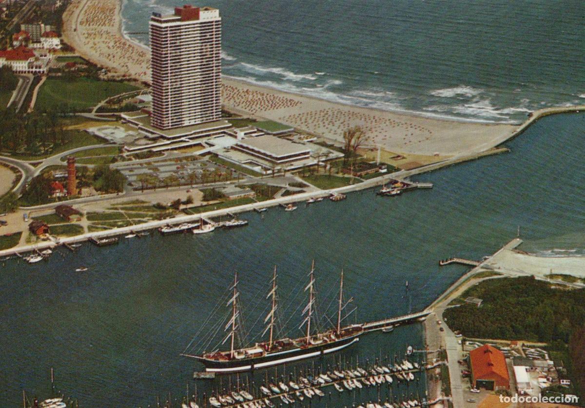 Postais: Germany Travemunde Aerial View Passat Sailing Ship Maritim Unposted *YAY414