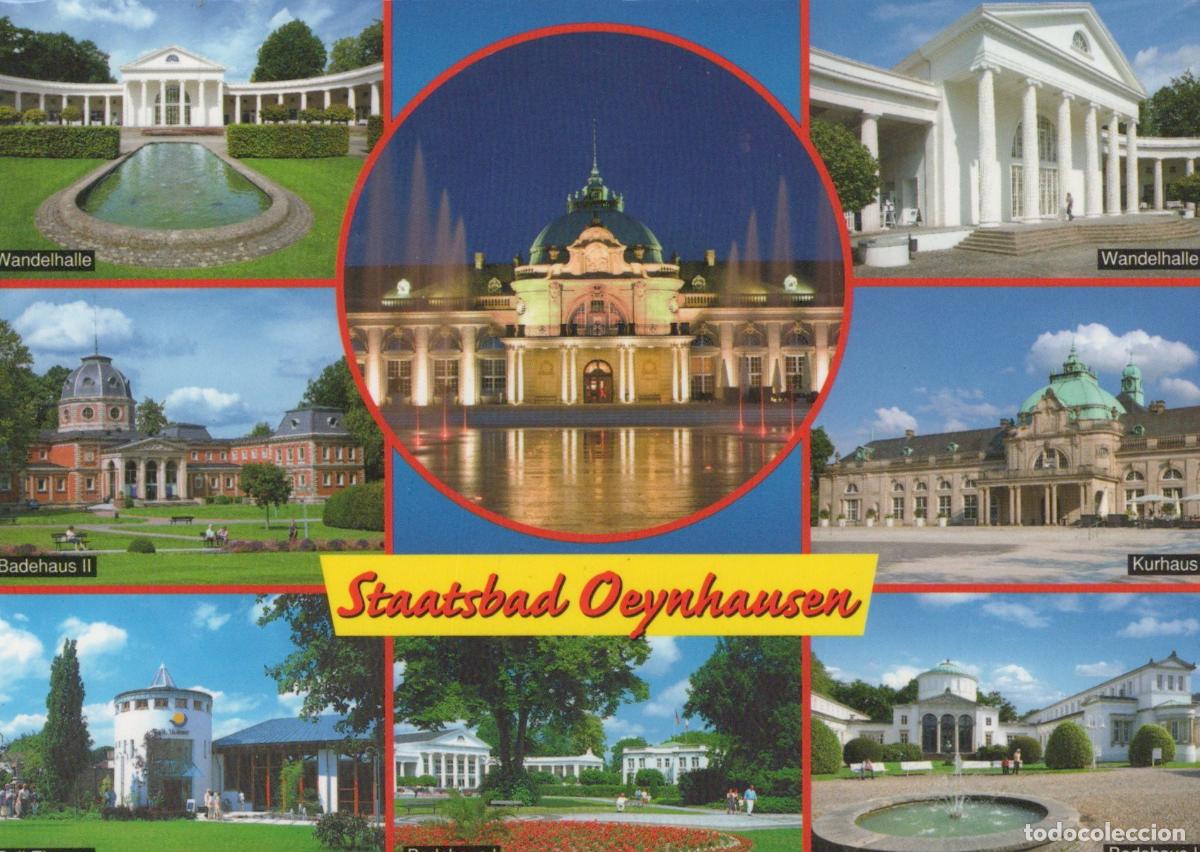 Postais: Germany Bad Oeynhausen Staatsbad Oeynhausen Multi View Wandelhalle *YAY422