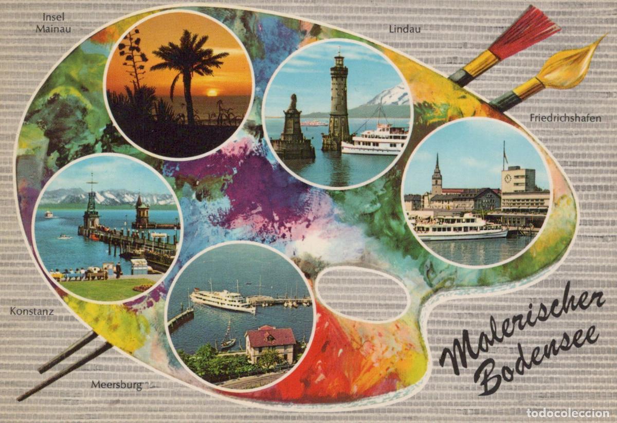 Cartoline: Germany Konstanz Malersicher Bodensee Lake Constance *YAY149