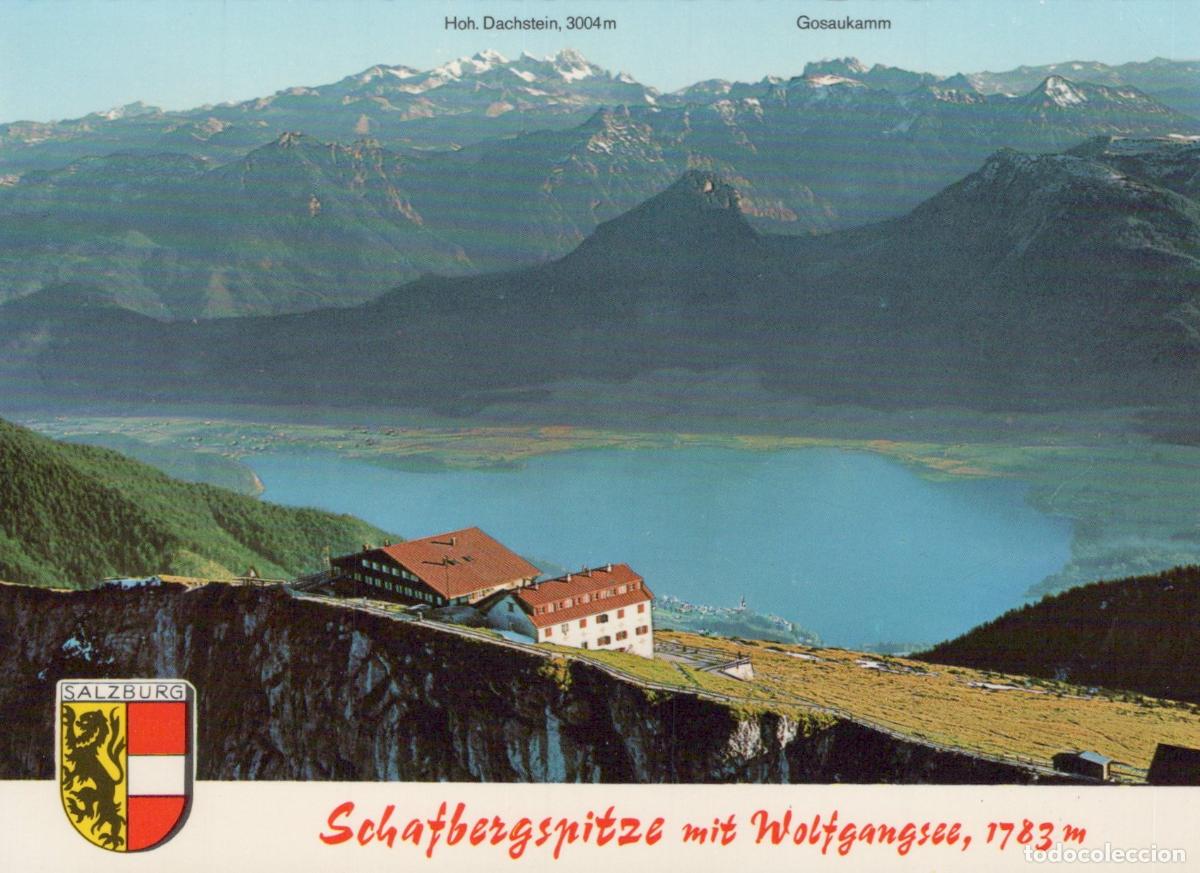 Cartoline: Austria Salzburg Schafbergspitze With Wolfgangsee Lake Mountain Unposted *YAY428