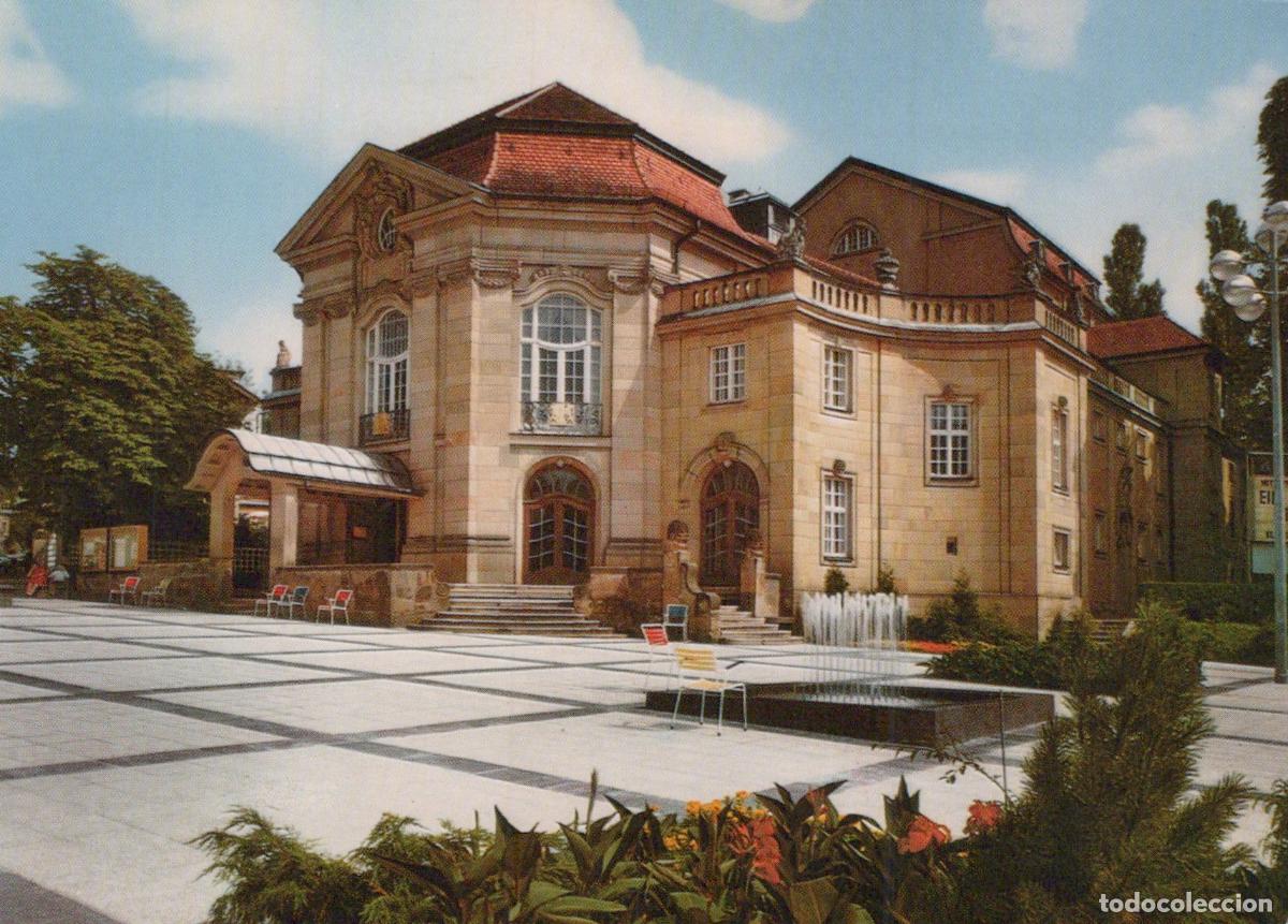 Cartoline: Germany Bad Kissingen Staatliches Kurtheater Historic Spa Town Unposted *YAY165
