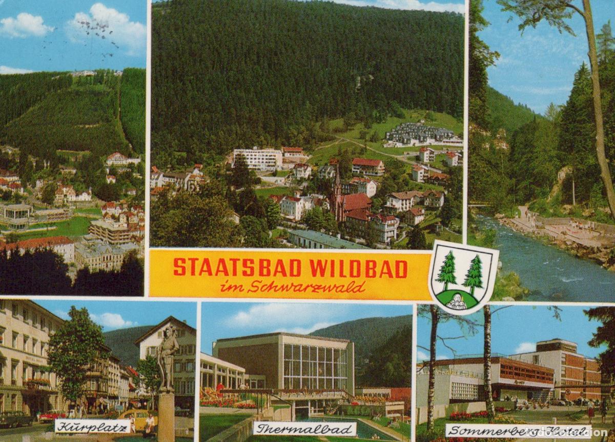 Postales: Germany Wildbad Multi View Spa Town *YAY152