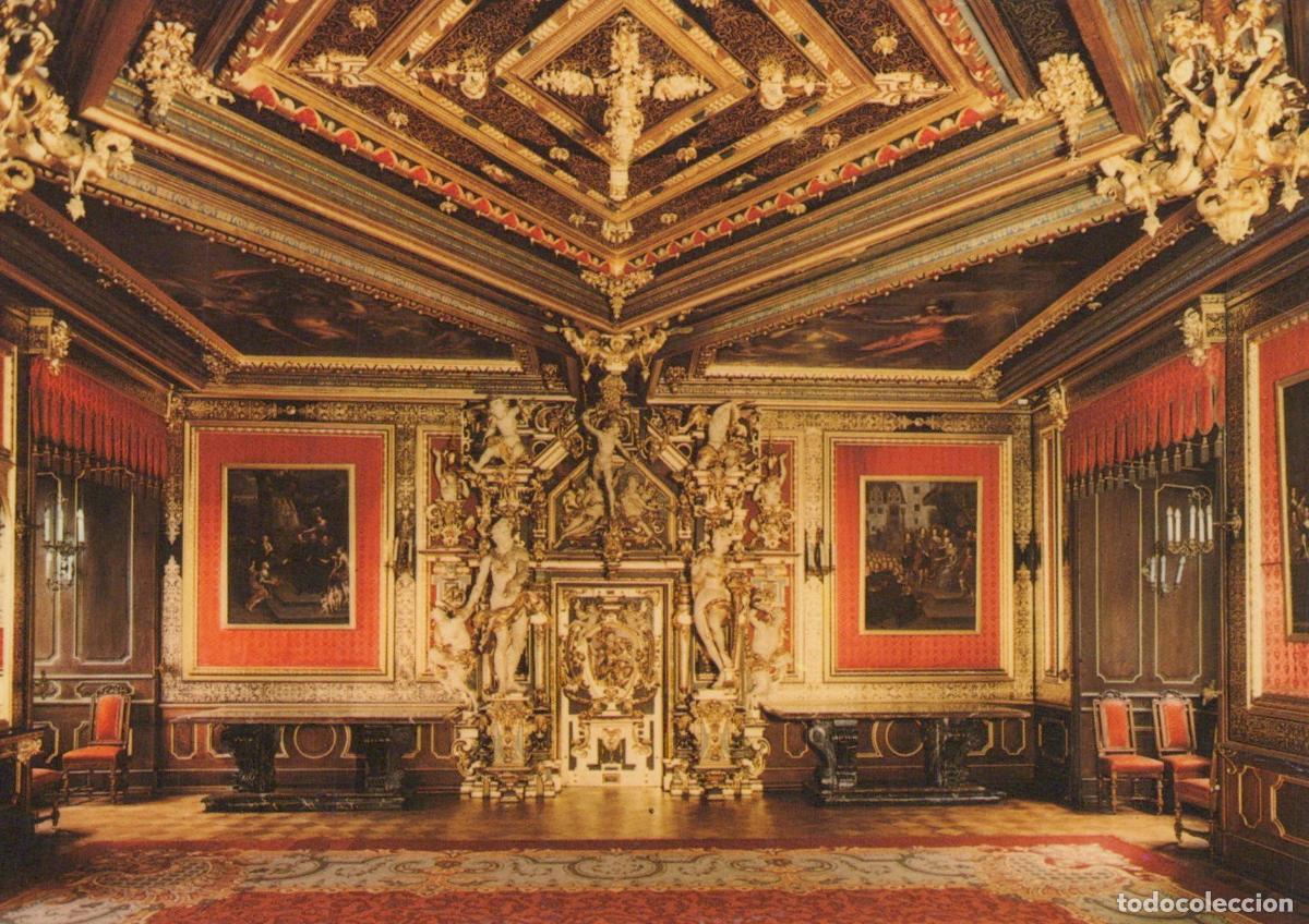 Postales: Germany B&uuml;ckeburg Castle Golden Hall Interior Ornate Baroque Unposted *YAY440