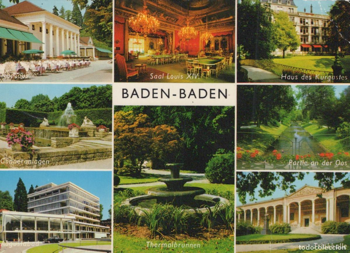 Postais: Germany Baden Baden Baden Multi View Saal Louis XIV Kurhaus *YAY164