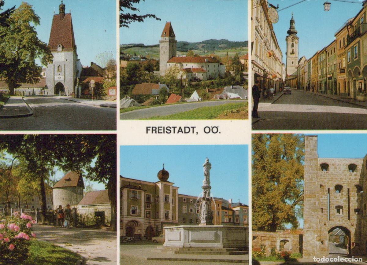 Postais: Austria Freistadt OO Multi View Architecture Street Scenes Town Square *YAY189