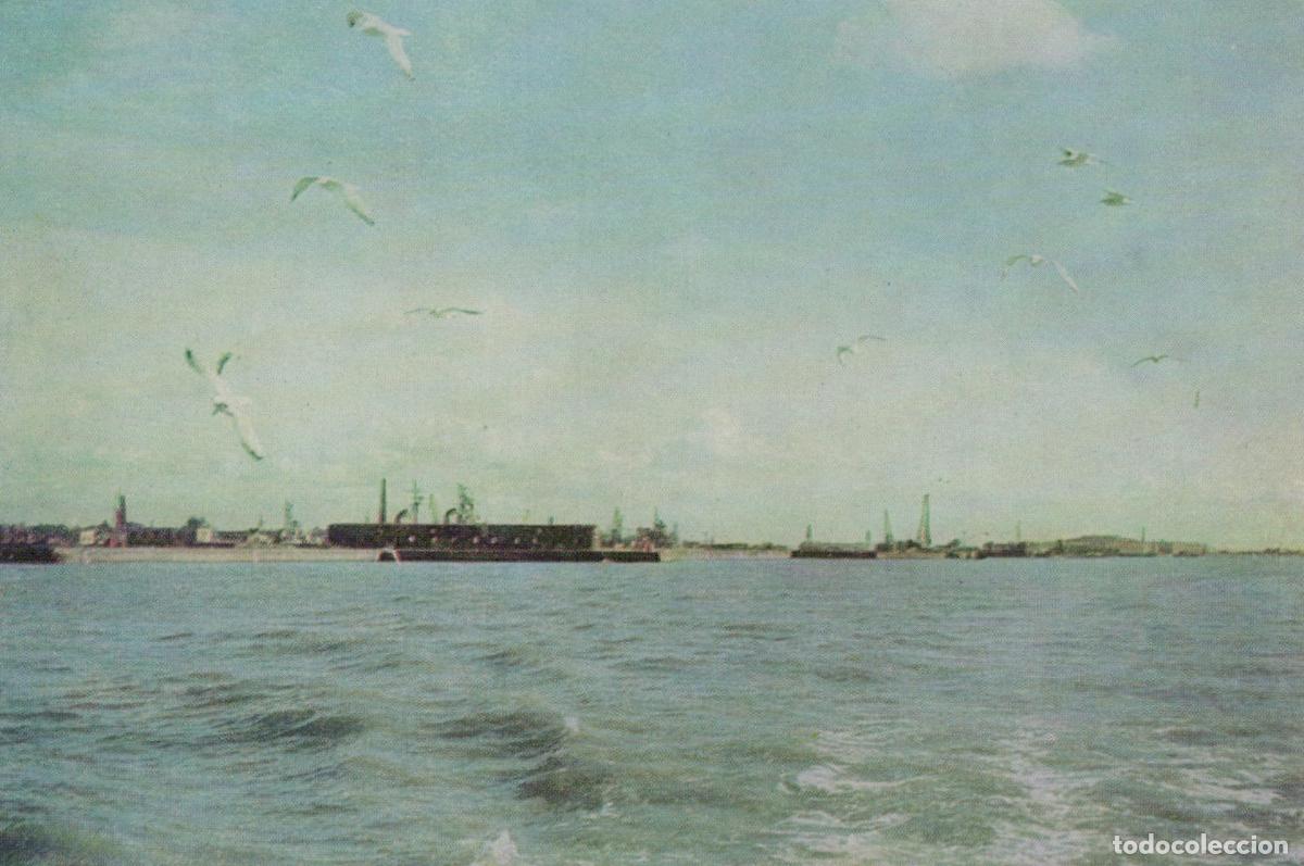 Postais: Russia Kronstadt City View From the Gulf Seaport With Ships and Unposted *YAY355