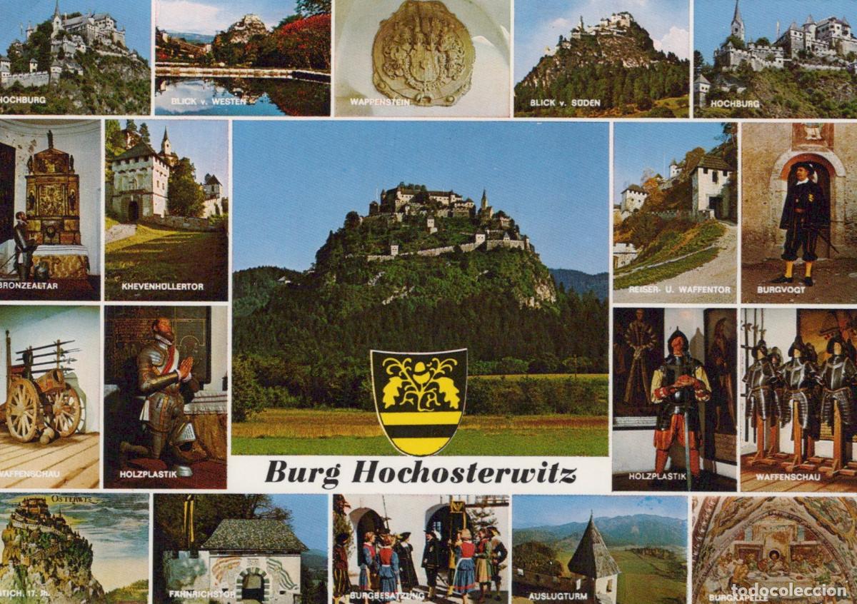 Cartes Postales: Austria Burg Hochosterwitz Castle Multi View Unposted *YAY456