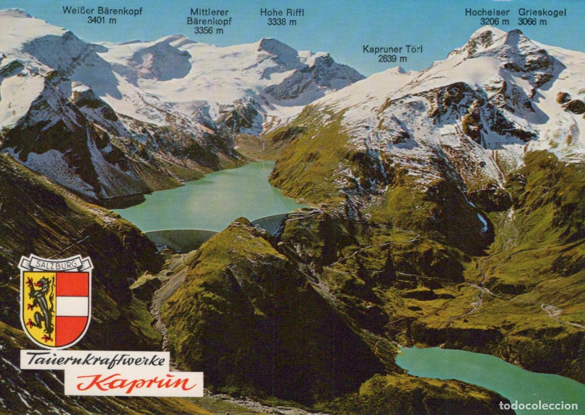Cartes Postales: Austria Kaprun Tauernkraftwerke Mooserboden Dam Austrian Alps Unposted *YAY460