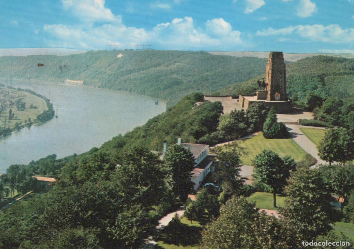 Postkarten: Germany Dortmund Hohensyburg Kaiser Wilhelm Denkmal Hengsteysee River *YAY178