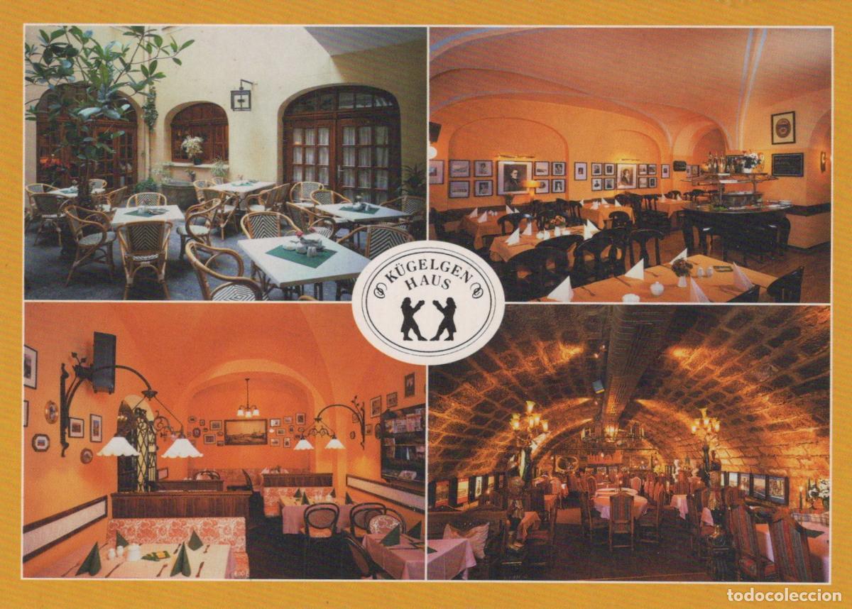 Postais: Germany Dresden K&uuml;gelgenhaus Restaurant Interior and Courtyard Unposted *YAY218