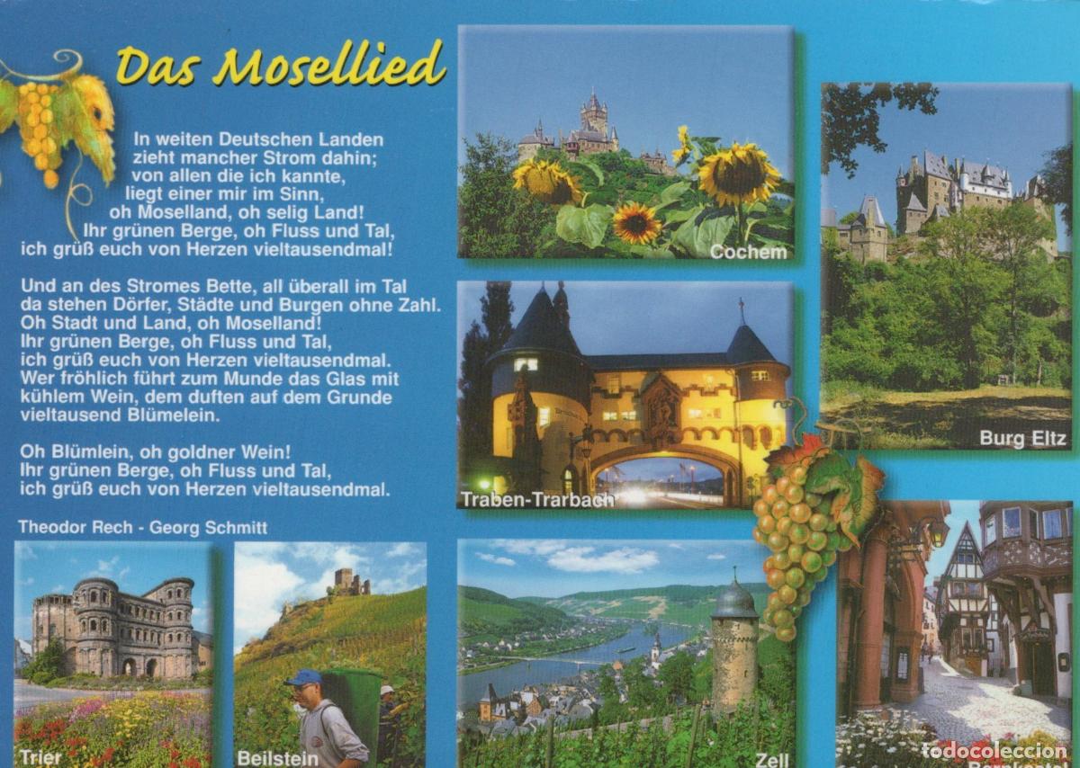 Postkarten: Germany Mosel Valley Multi View Cochem Burg Eltz Traben Trarbach *YAY497