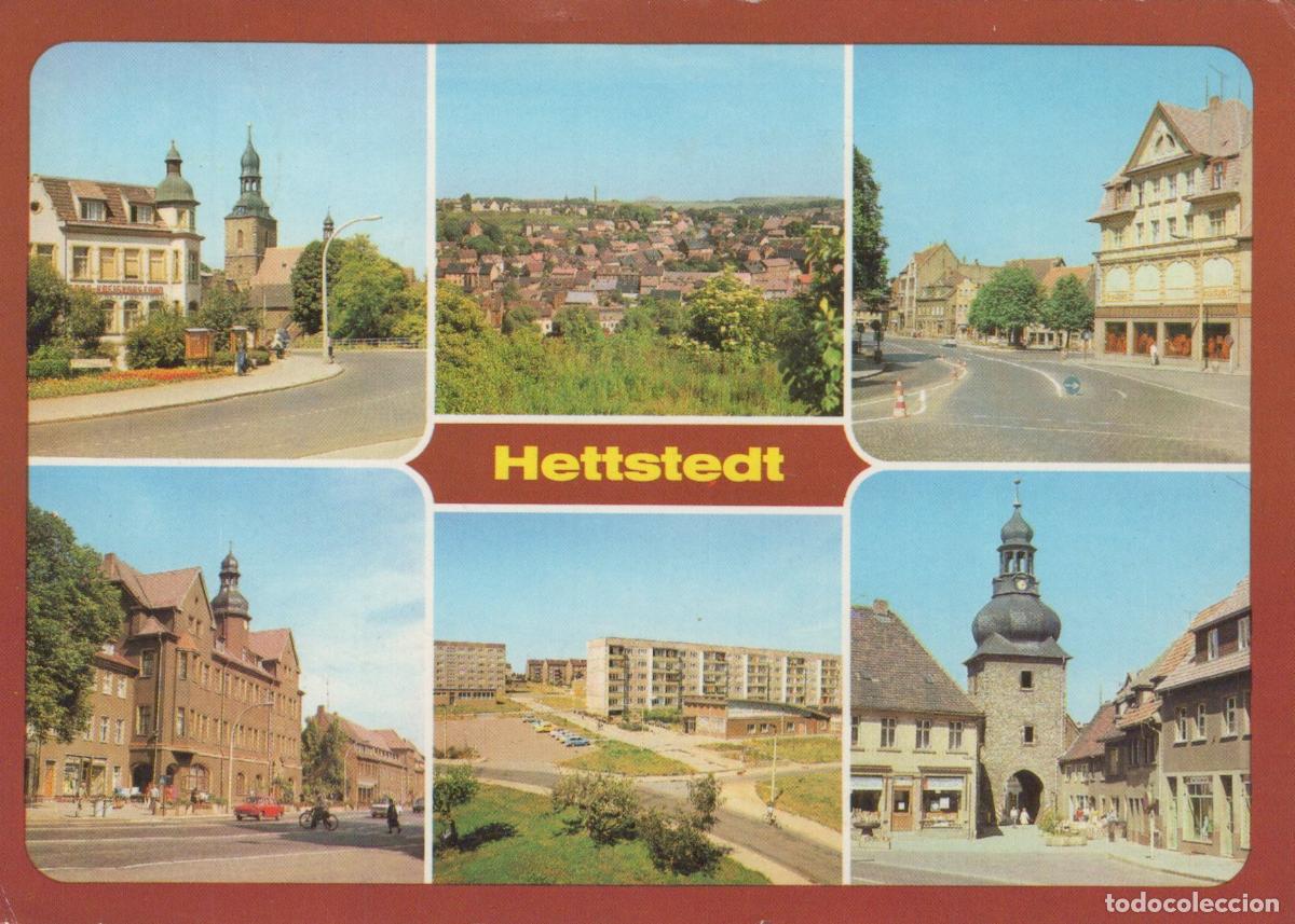 Postkarten: Germany Hettstedt Multi View Architecture Townscape Street Scenes *YAY231