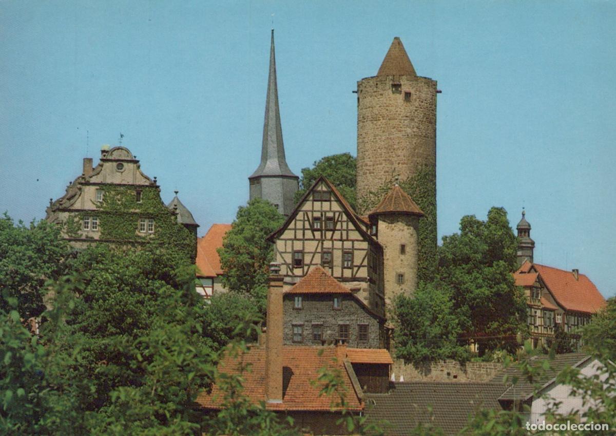 Postkarten: Germany Schlitz Historic Castle Town Medieval Architecture *YAY186