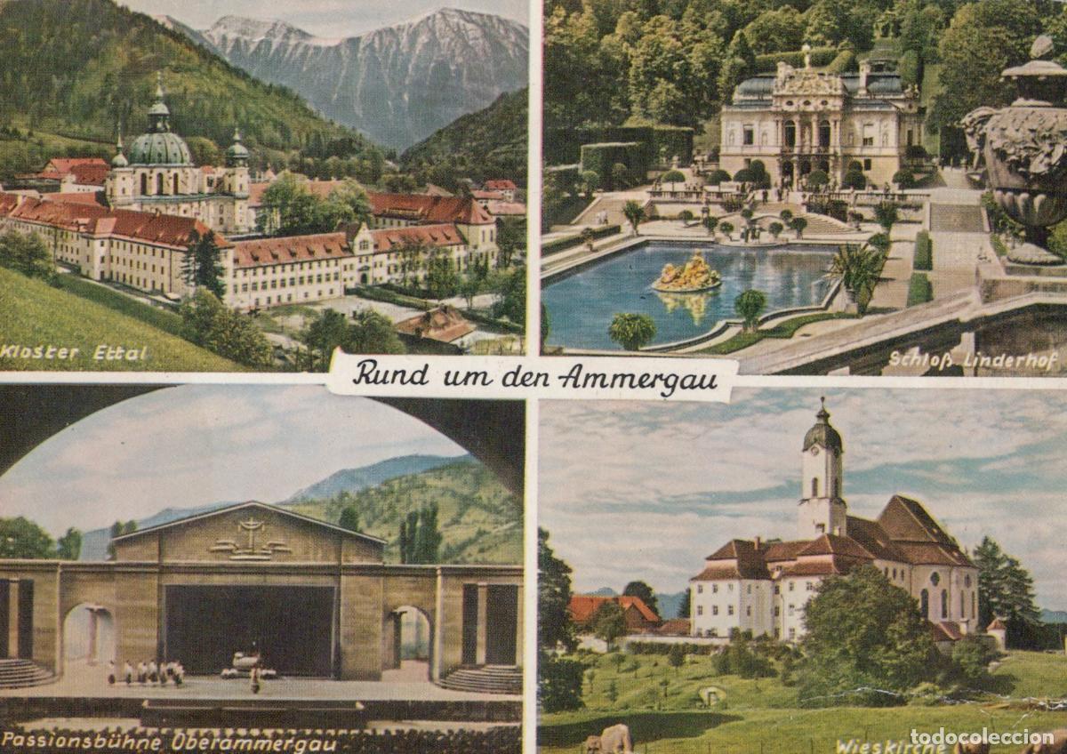 Postais: Germany Ammergau Region Kloster Ettal Linderhof Oberammergau Unposted *YAY665