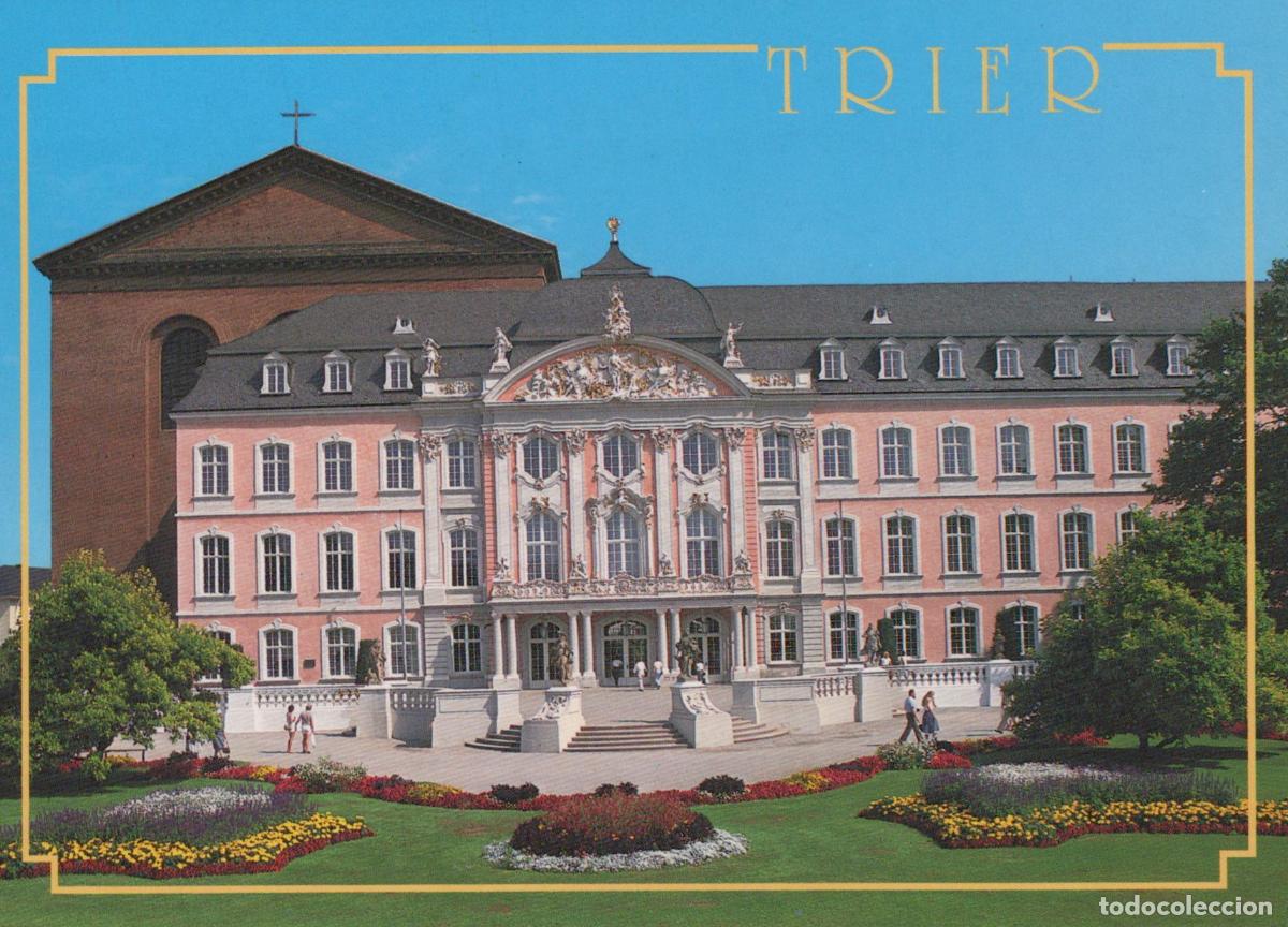 Postales: Germany Trier Electoral Palace and Roman Basilica Historic Unposted *YAY671