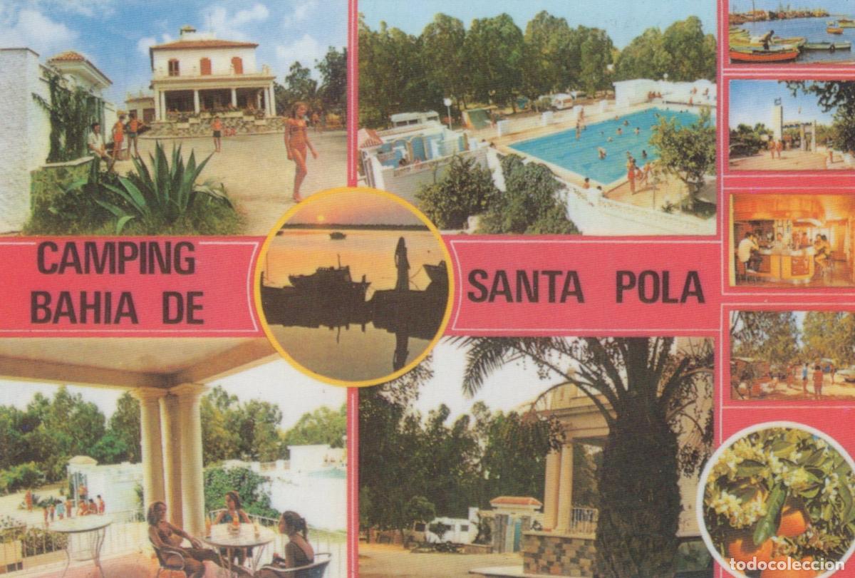Cartes Postales: Spain Santa Pola Camping Bahia de Multi View *YAY334
