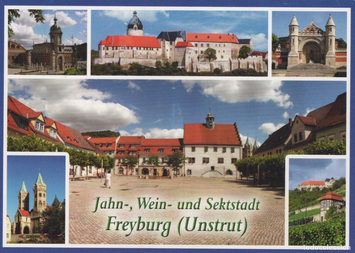 Cartes Postales: Germany Freyburg Unstrut Multi View Architecture Castle Square Cityscape *YAY207