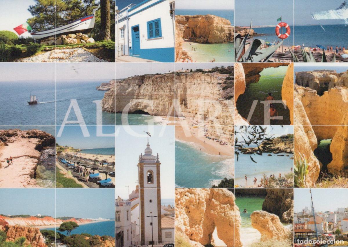Postcards: Portugal Algarve Multi View Coastal Scenery Beaches Architecture *YAY346