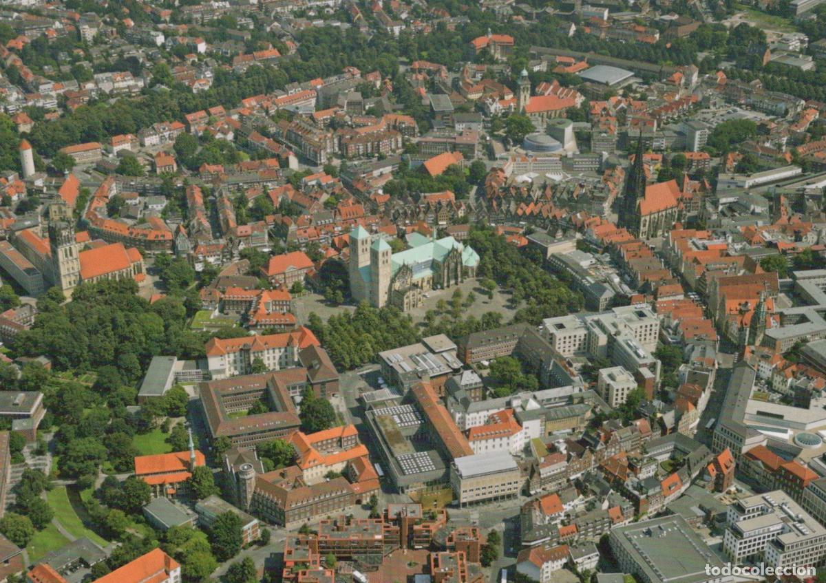 Postales: Germany M&uuml;nster Aerial View Cityscape Cathedral Architecture Unposted *YAY508