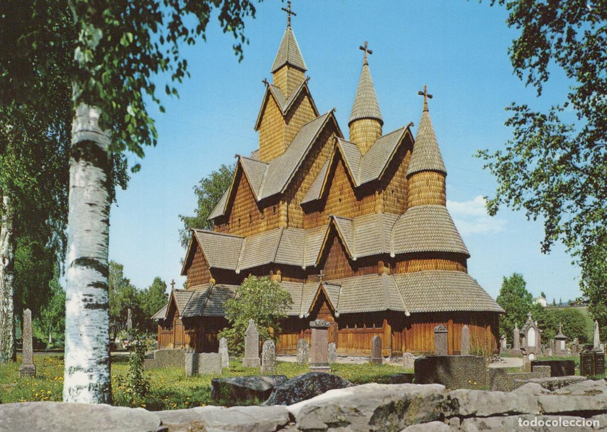 Postales: Norway Heddal Stave Church Historic Wooden Architecture Unposted *YAY563