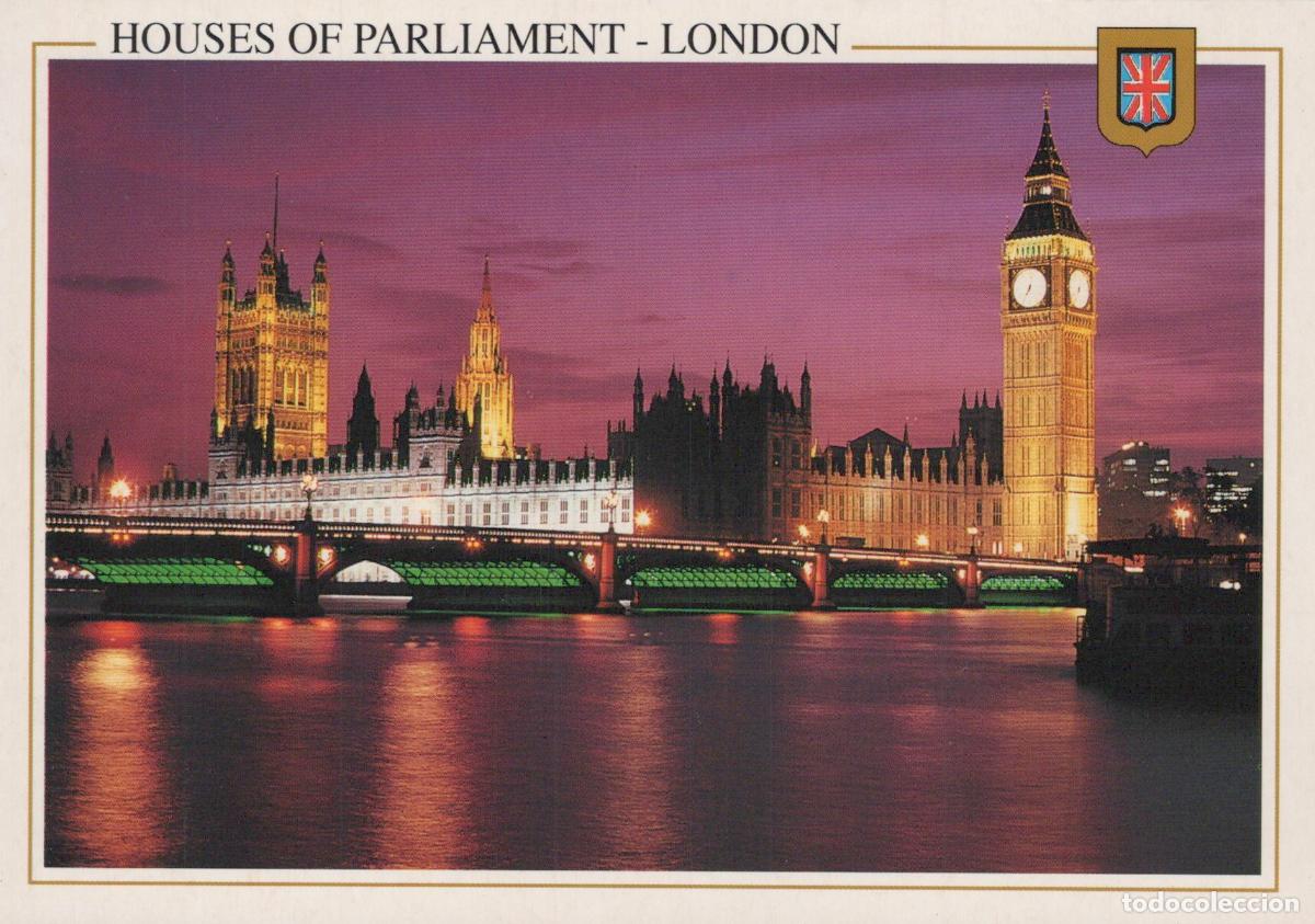 Postales: United Kingdom London Houses of Parliament Big Ben Westminster Unposted *YAY512
