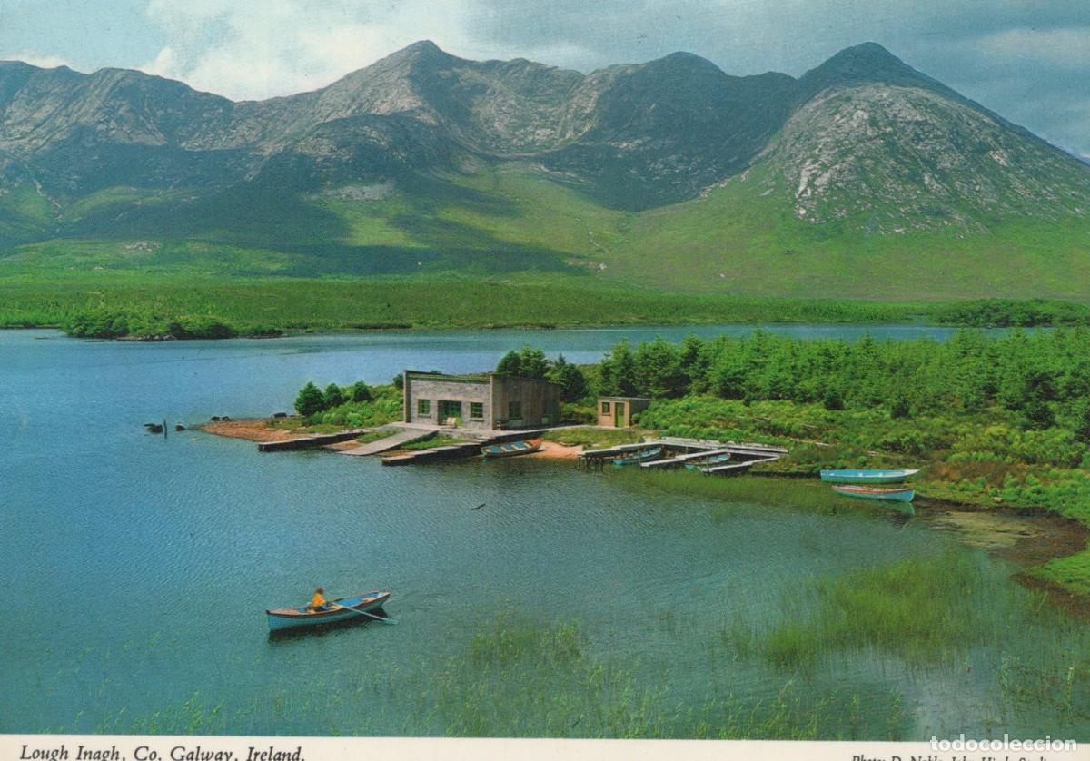 Postcards: Ireland Lough Inagh Co Galway Scenic Lake Mountain Landscape Unposted *YAY518