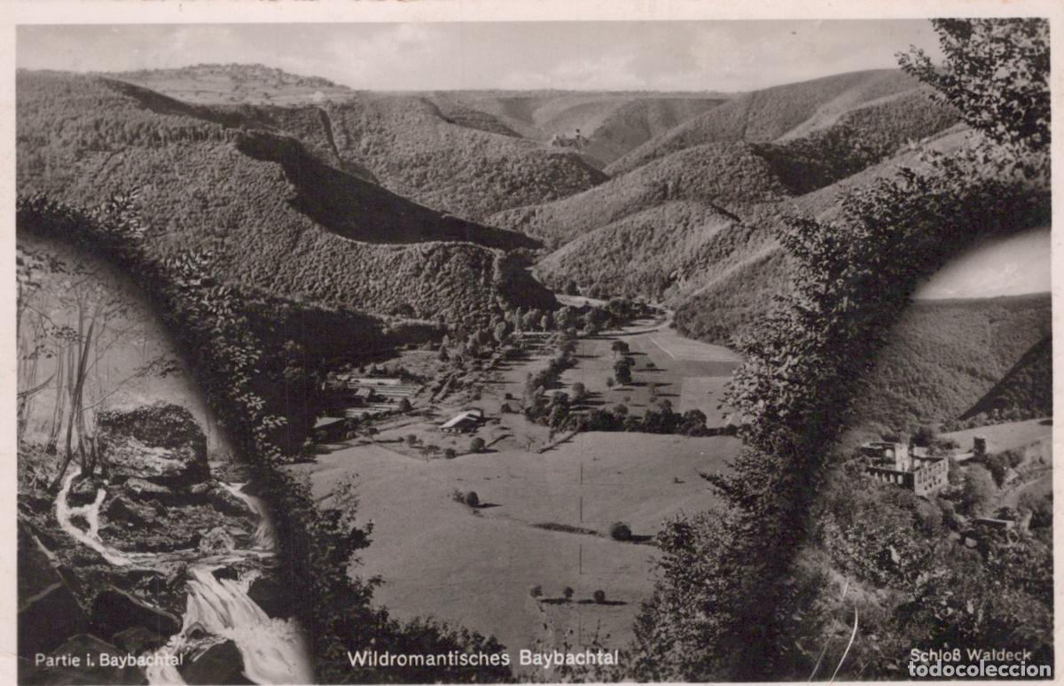 Postcards: Germany Brodenbach Baybachtal Valley Wildromantic Landscape Castle *YAY717