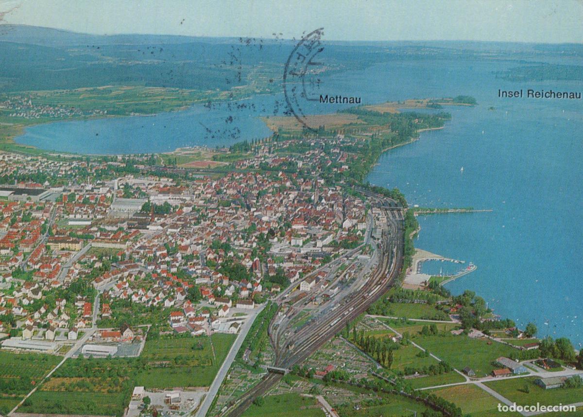 Postcards: Germany Radolfzell am Bodensee Radolfzell Mettnau Peninsula Lake *YAY585