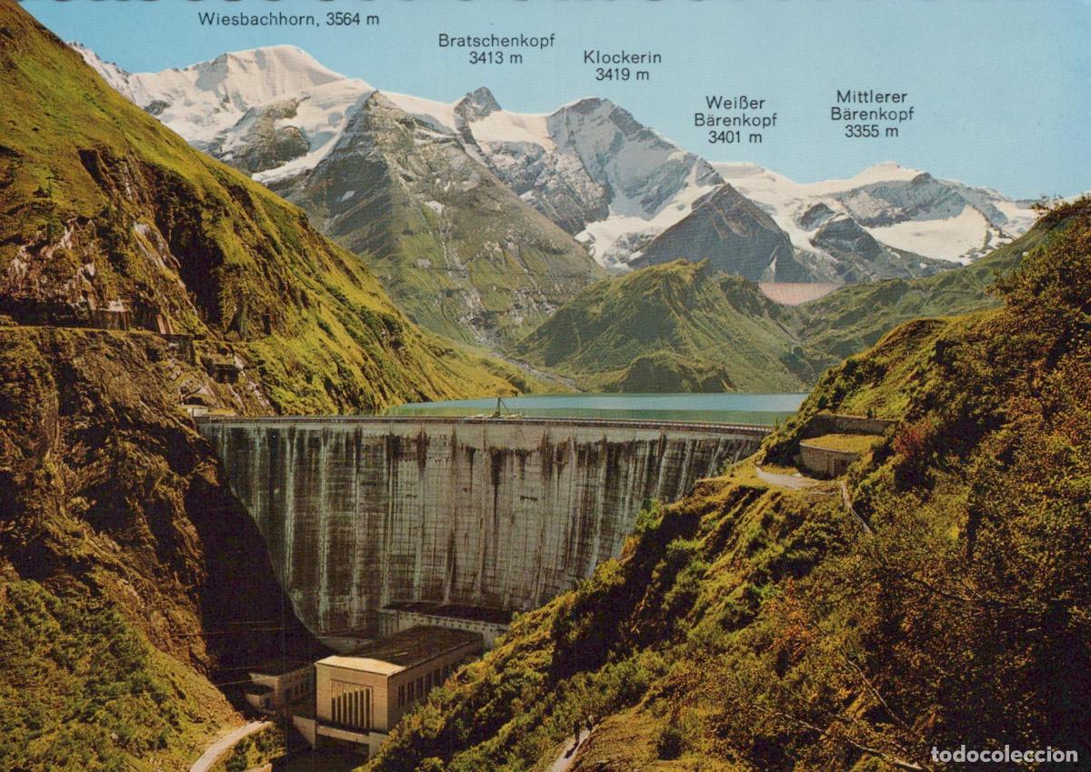 Postcards: Austria Kaprun Limbergsperre Dam Power Station Mooserboden Unposted *YAY399