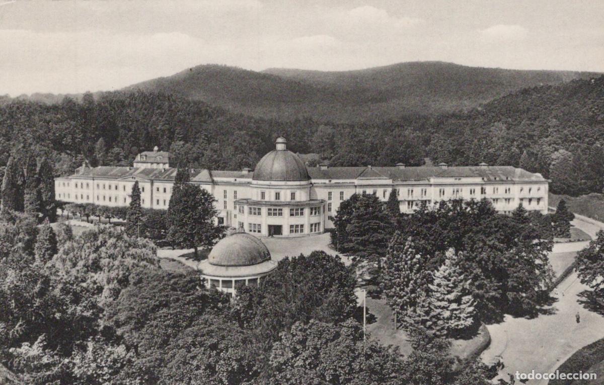 Postcards: Germany Bad Wildungen Historic Badehotel Spa Resort With Dome *YAY796