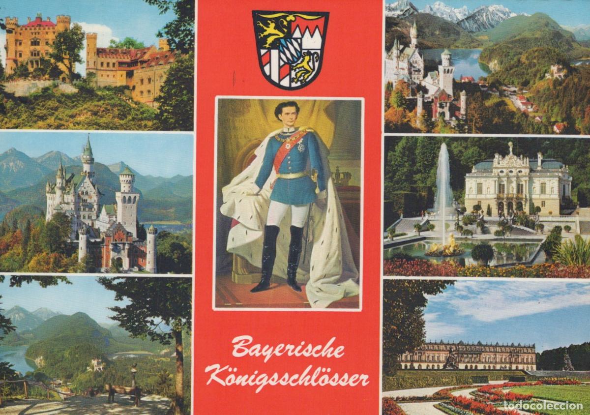 Cartes Postales: Germany F&uuml;ssen Bavarian Royal Castles Neuschwanstein Linderhof *YAY409