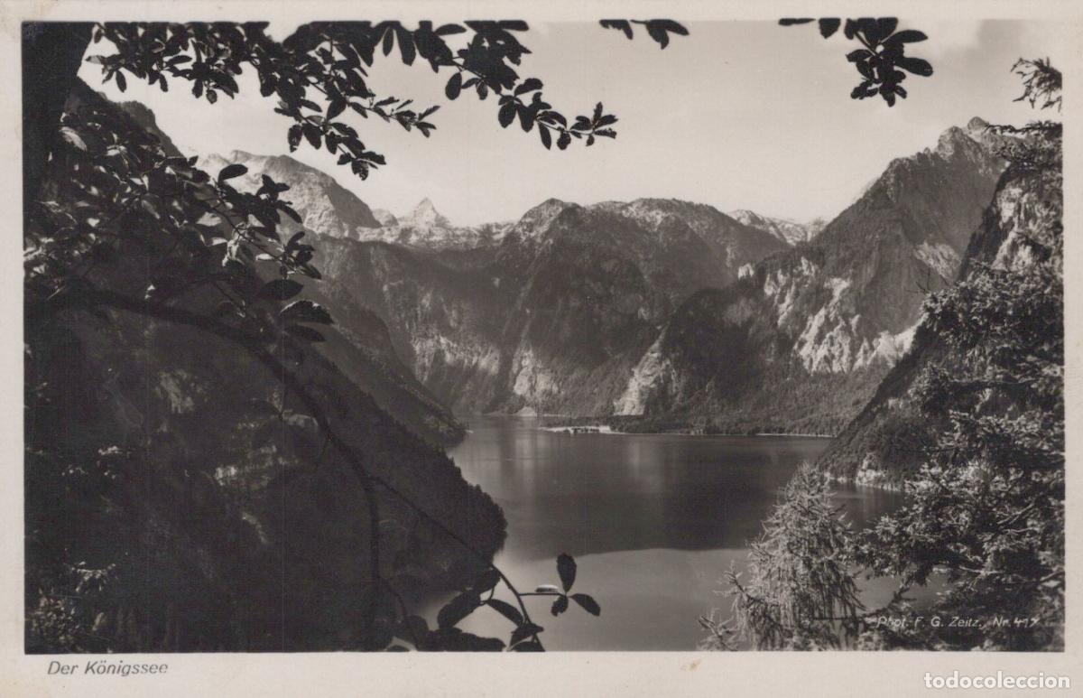 Cartes Postales: Germany Koenigssee Lake Berchtesgaden Land Mountain Landscape Unposted *YAY802