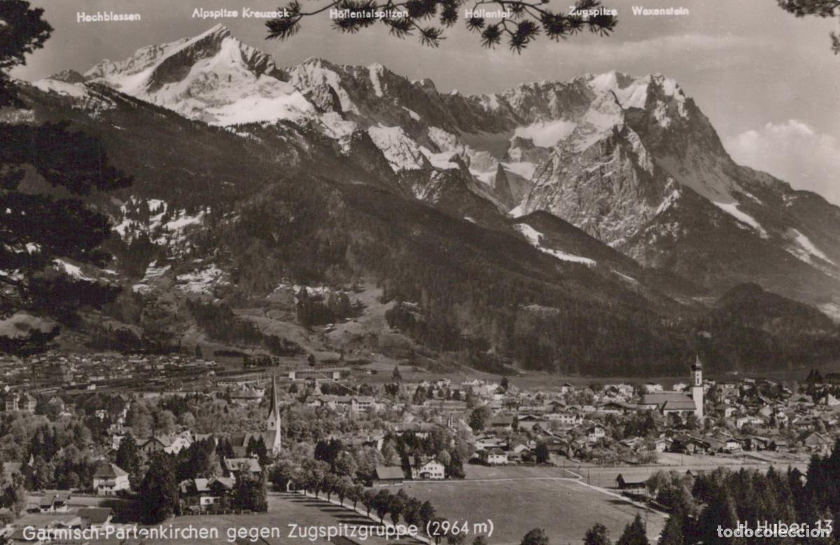 Cartes Postales: Germany Garmisch Partenkirchen Zugspitze Group Mountains Alpine *YAY741