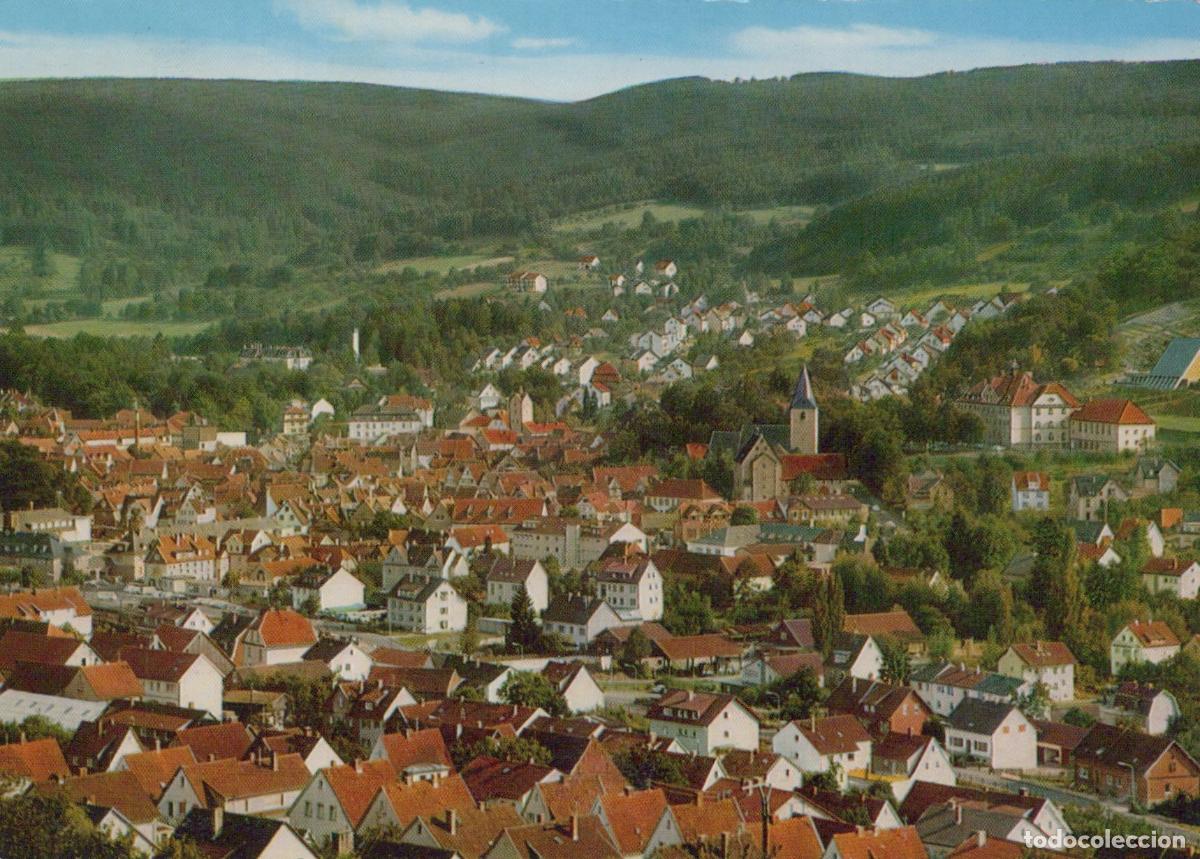 Cartes Postales: Germany Bad Orb In Spessart Panoramic View of Town and Hills *YAY604