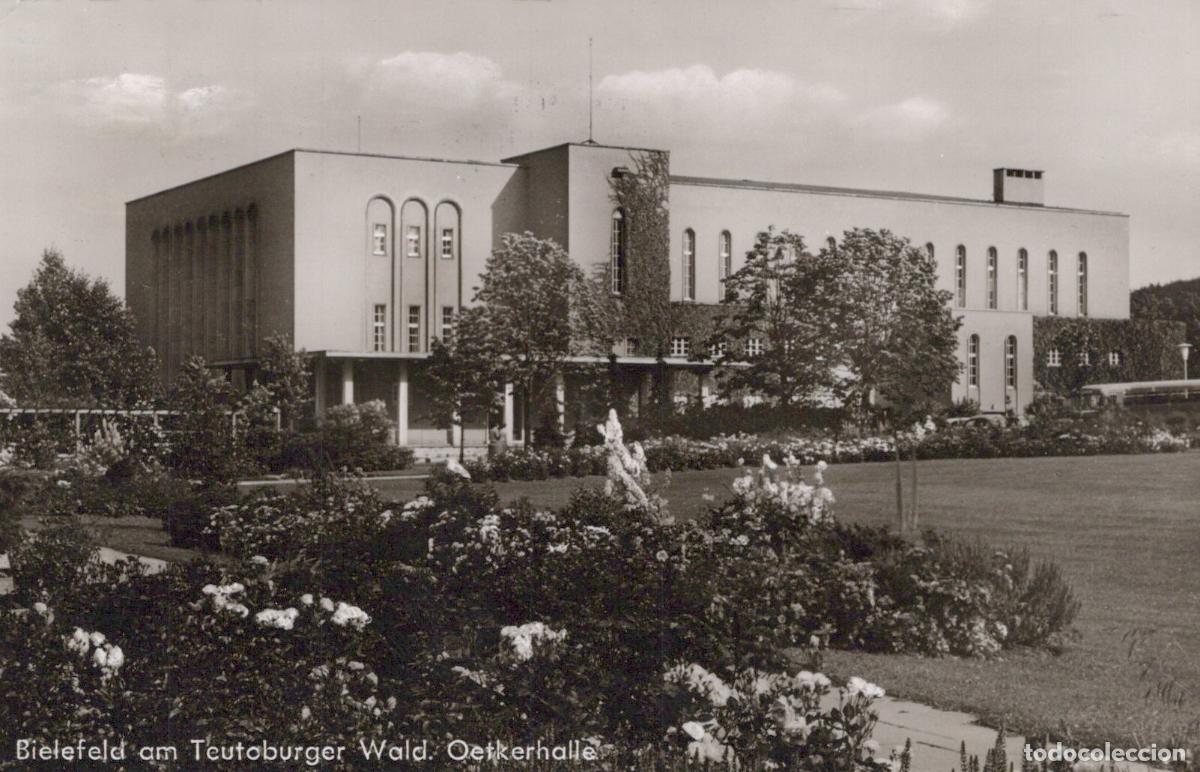 Postkarten: Germany Bielefeld Teutoburger Wald Oetkerhalle Architecture 1950s *YAY810