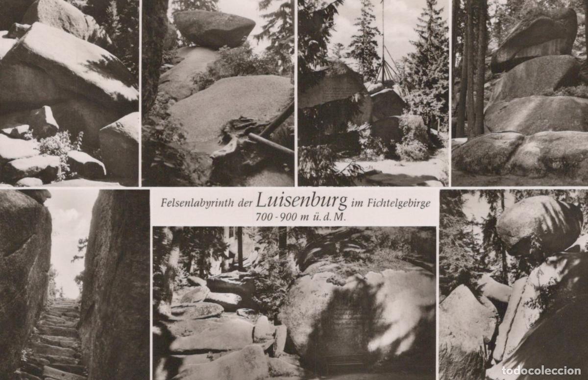 Postais: Germany Luisenburg Fichtelgebirge Rock Labyrinth Forest Landscape *YAY816