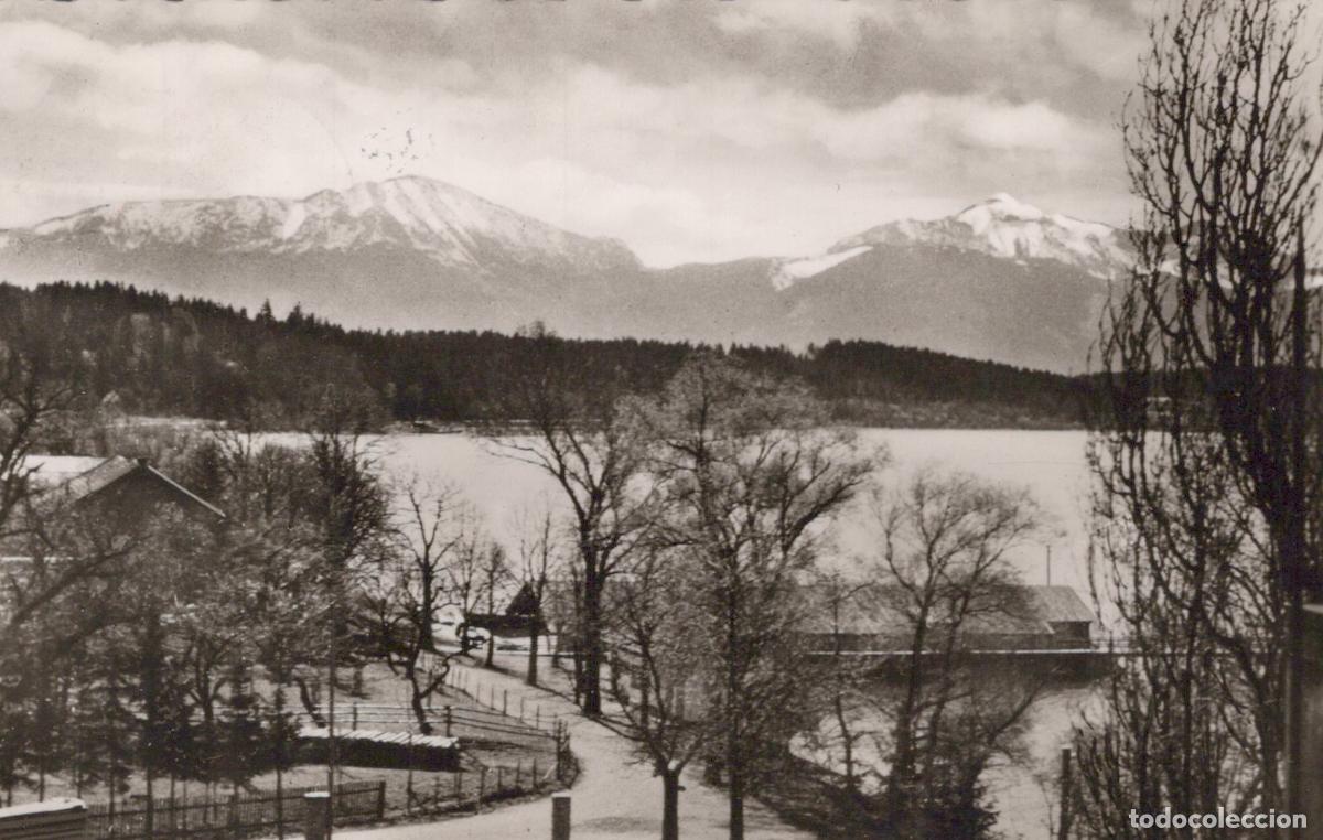 Postais: Germany Chieming Am Chiemsee View To Hochfelln and Hochgern Mountains *YAY824