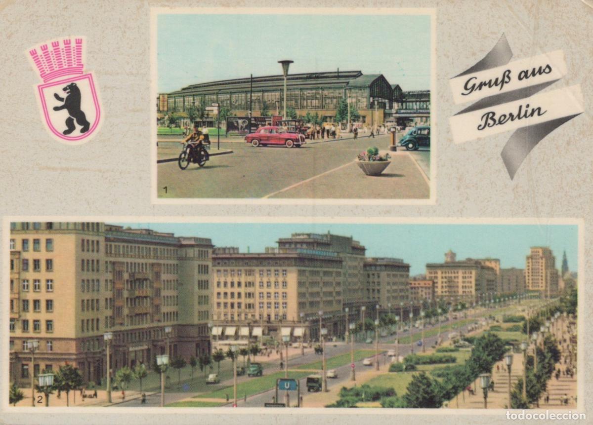 Postais: Germany Berlin Friedrichstrasse Station Karl Marx Allee East 1960s *YAY628