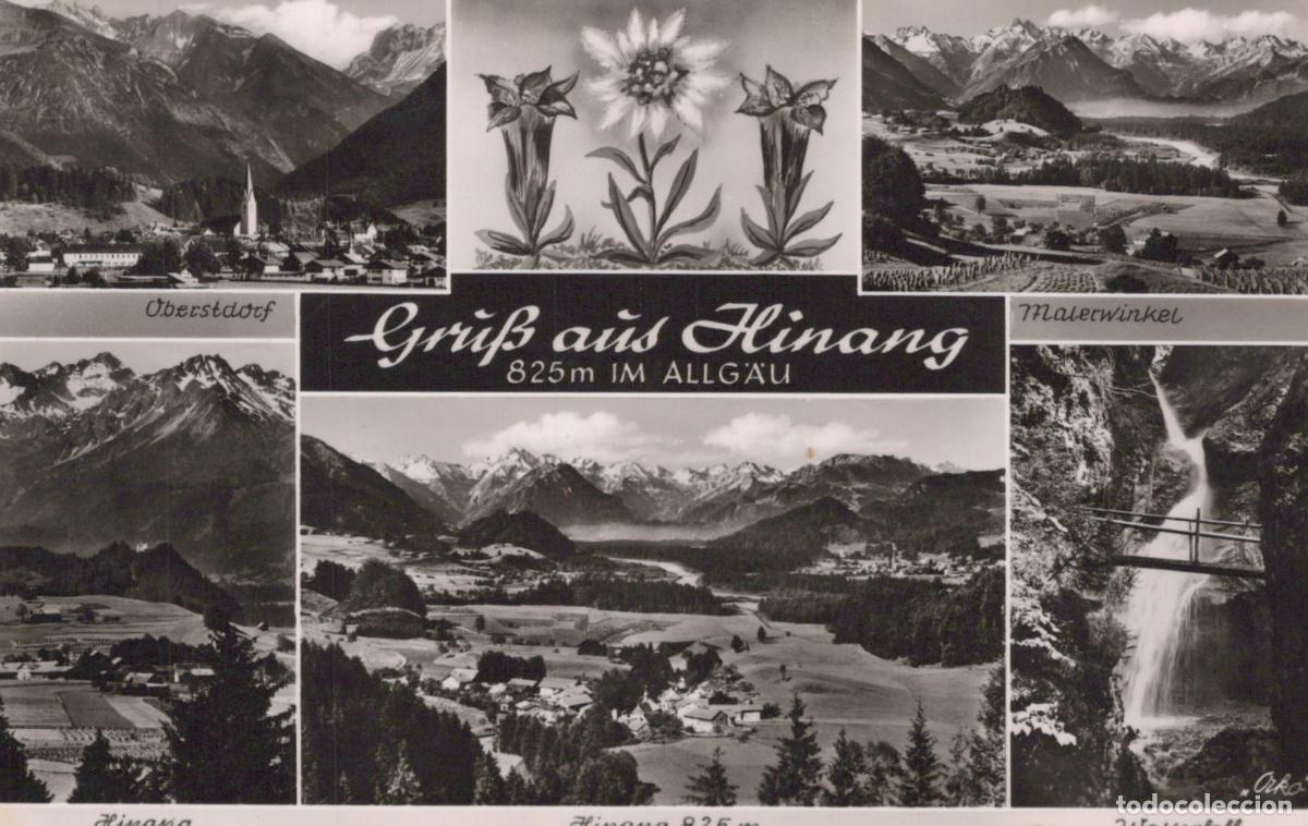 Cartes Postales: Germany Hinang Allg&auml;u Multi View Oberstdorf Maierwinkel Waterfall *YAY771