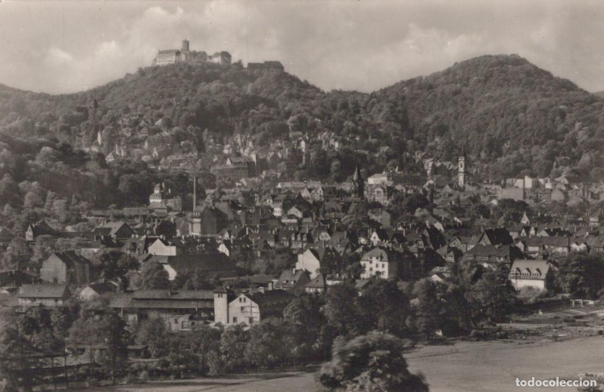 Cartes Postales: Germany Eisenach Panoramic View With Wartburg Castle On Hilltop *YAY832