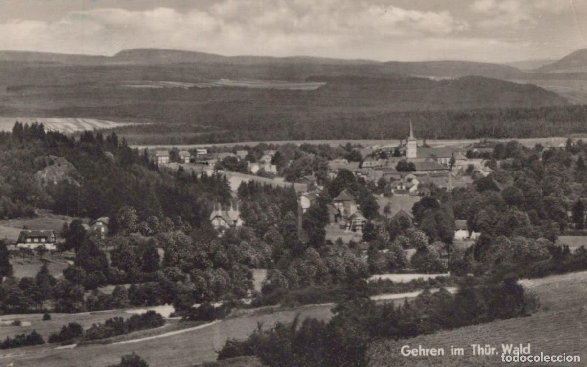Cartes Postales: Germany Gehren In Thuringian Forest Panoramic View Vintage *YAY867