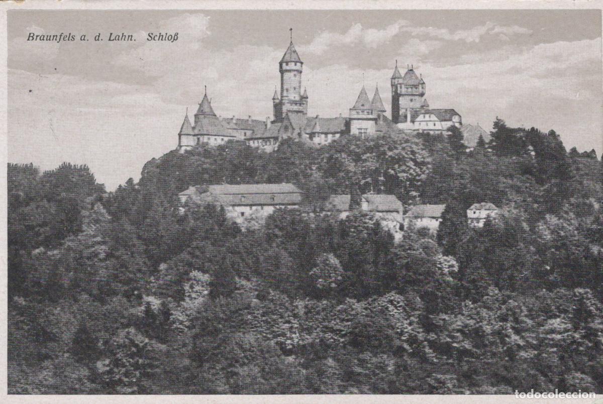 Cartes Postales: Germany Braunfels A D Lahn Schlo&szlig; Castle On Hill 1950s *YAY838