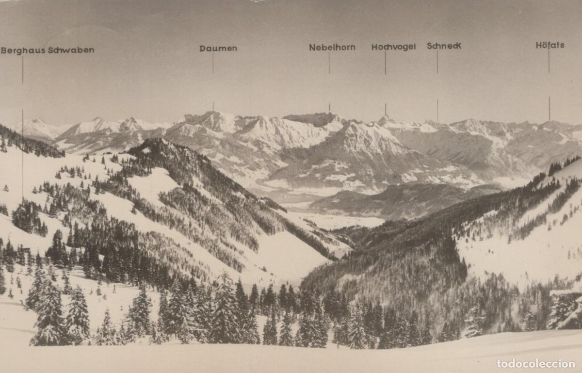 Cartes Postales: Germany Bolsterlang Berghaus Schwaben Allg&auml;u Winter Panorama Daumen *YAY840