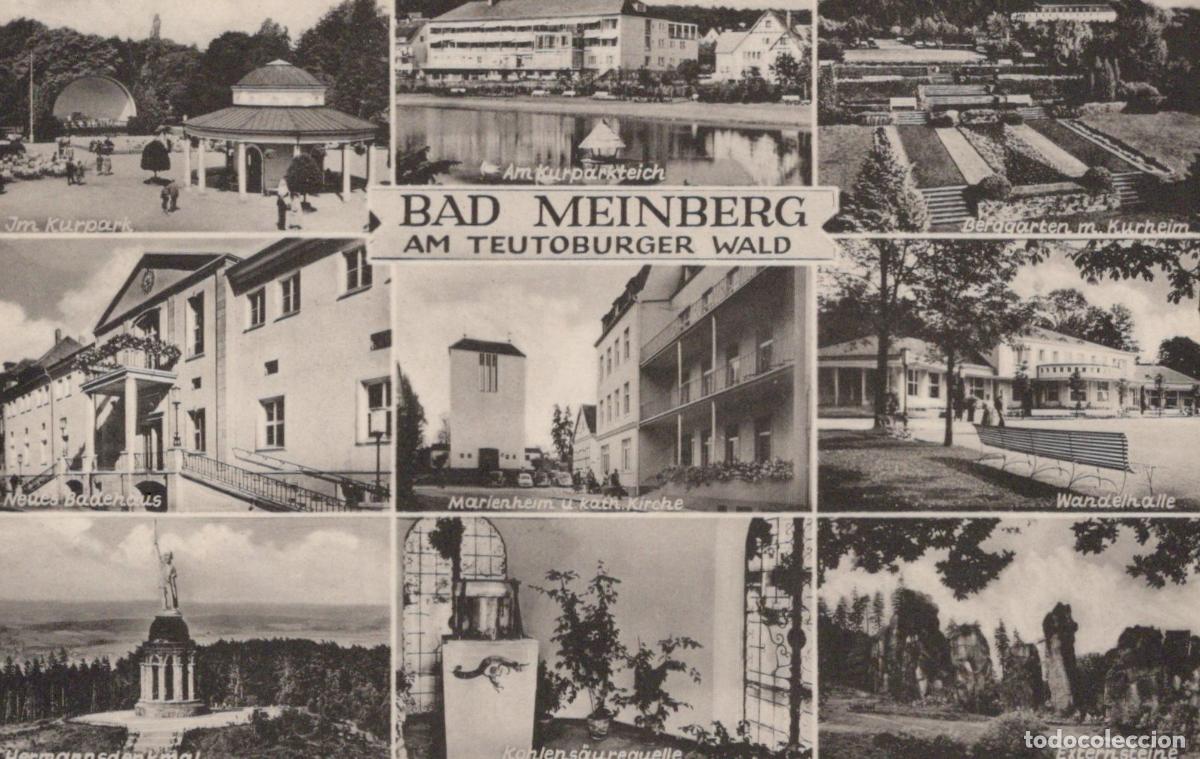 Cartes Postales: Germany Bad Meinberg Teutoburger Wald Multi View Kurpark New Unposted *YAY873