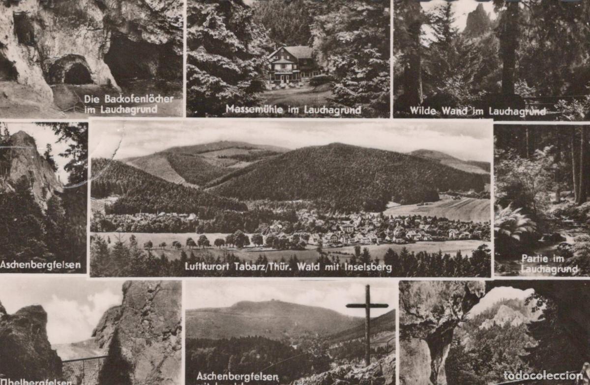 Cartes Postales: Germany Tabarz Multi View Backofenl&ouml;cher Massenm&uuml;hle Wilde Wand *YAY848