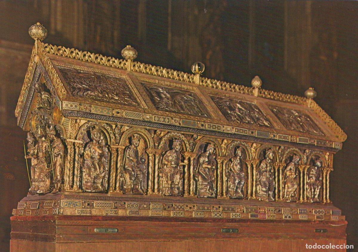 Cartes Postales: Germany Aachen Cathedral Shrine of Charlemagne 12th Century Unposted *YAY576